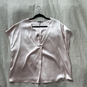 Zara Blush Satin Top